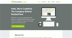 Desktop Screenshot of codekick.com